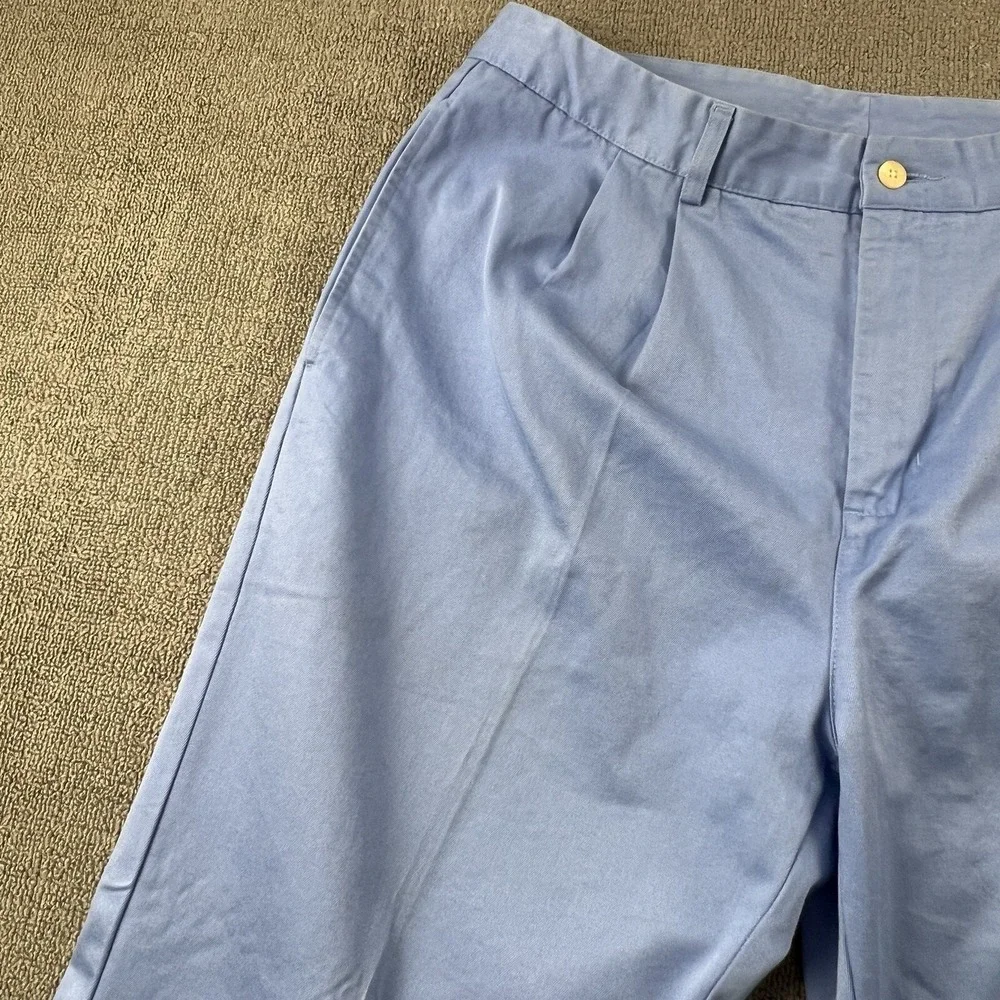Vineyard Vines Pants Adult Size 35W Blue Straight Chino Casual Preppy Men's
